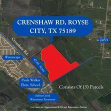 47.69+- Crenshaw Road, Royse City, Texas 75189, États-Unis