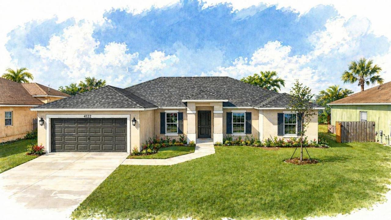 4122 SW Baird Street, Port St. Lucie, Flórida 34953, Estados Unidos