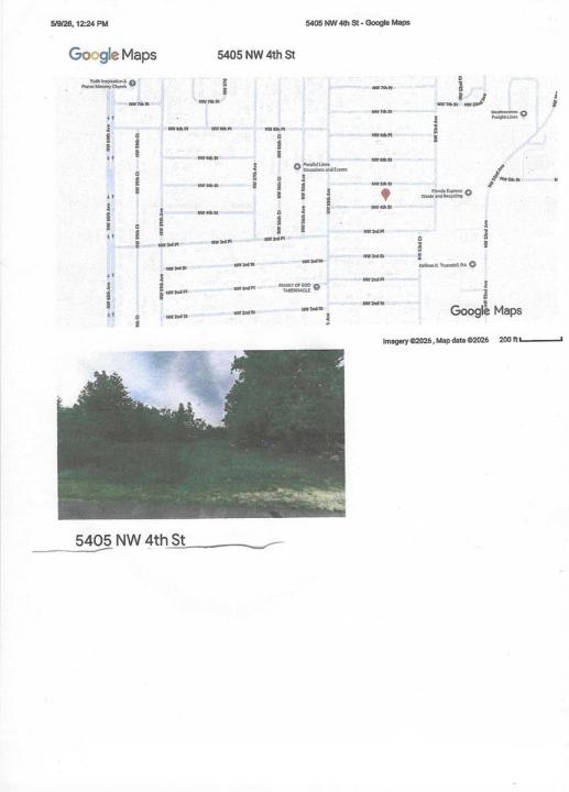 5405 NW 4th Street, Ocala, Florida 34482, Stati Uniti