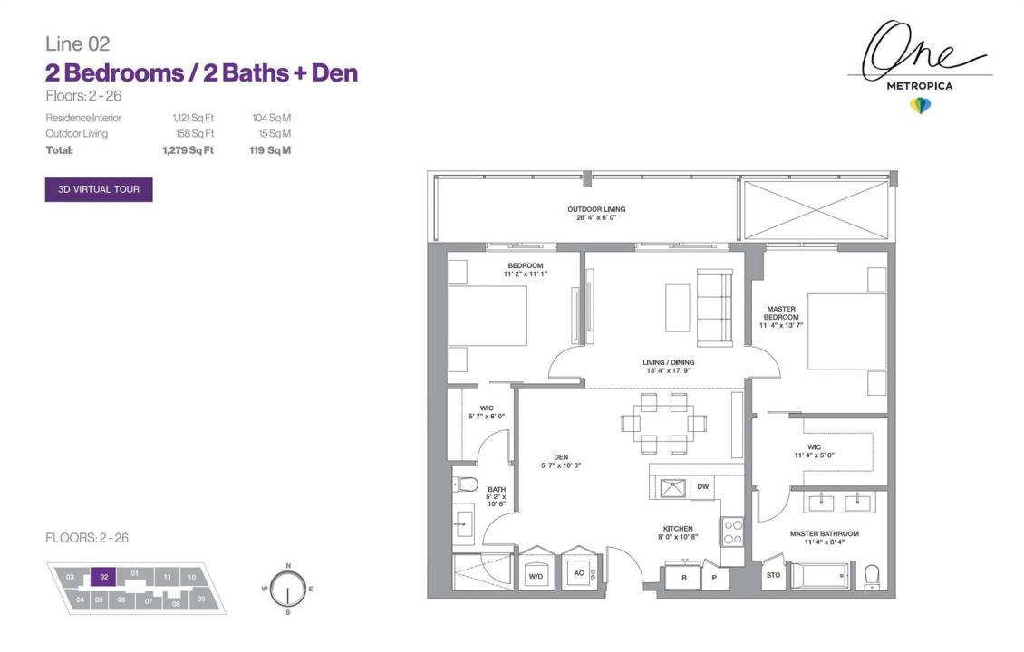 2000 Metropica Way 802, Sunrise, Florida 33323, Stati Uniti