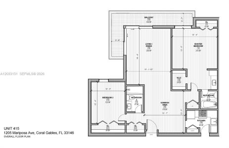 1205 Mariposa Ave 415, Coral Gables, Florida 33146, USA