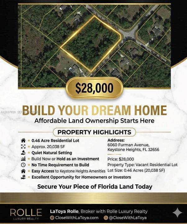 6060 FURMAN, Florida 32656, Stati Uniti