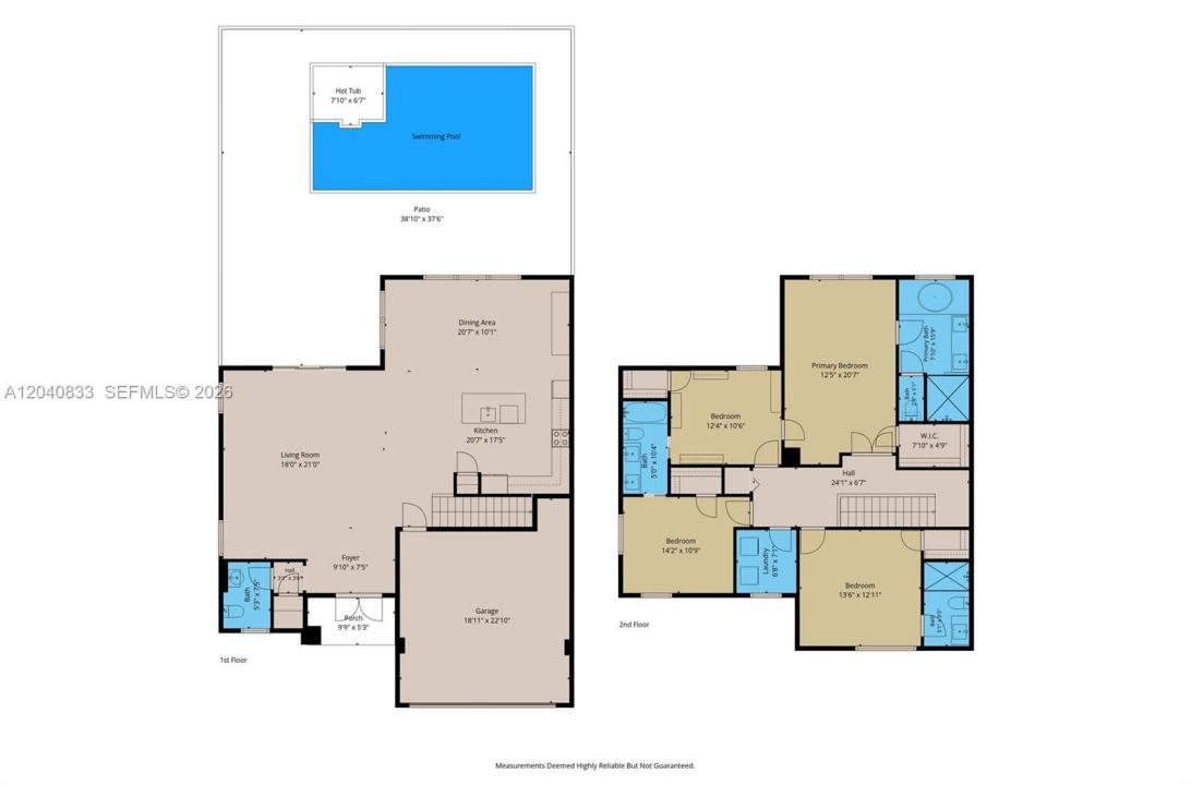 23541 SW 107th Pl, Homestead, Floride 33032, États-Unis