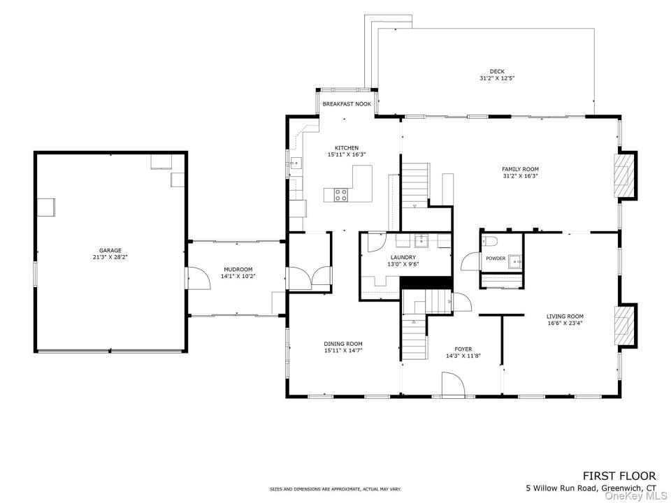5 Willow Run Road, Greenwich, Connecticut 06831, États-Unis