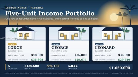 Residential Portfolio, Lehigh Acres, Florida 33973, Stati Uniti