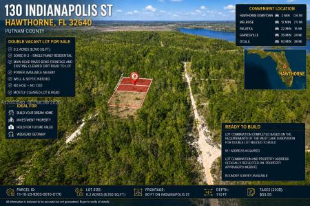 130 Indianapolis St, Palatka, Floride 32640, États-Unis