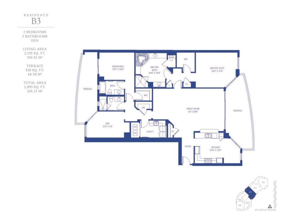 2700 N Ocean Drive 2103b, Singer Island, Floride 33404, États-Unis