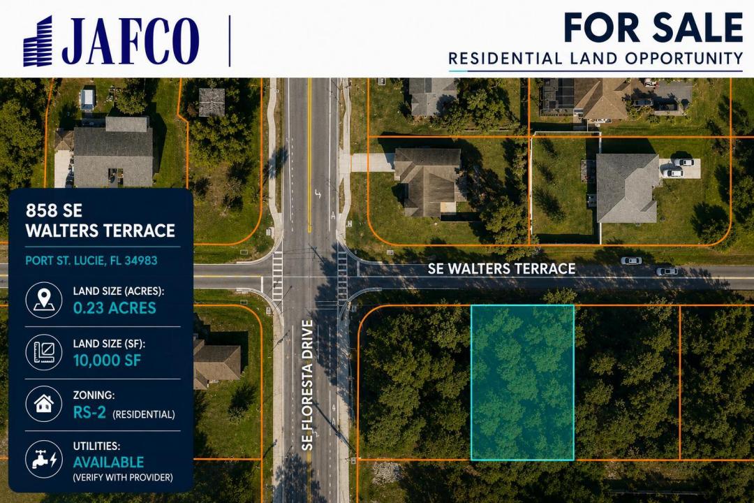 858 SE WALTERS Terrace, Port St. Lucie, 플로리다 34983, 미국