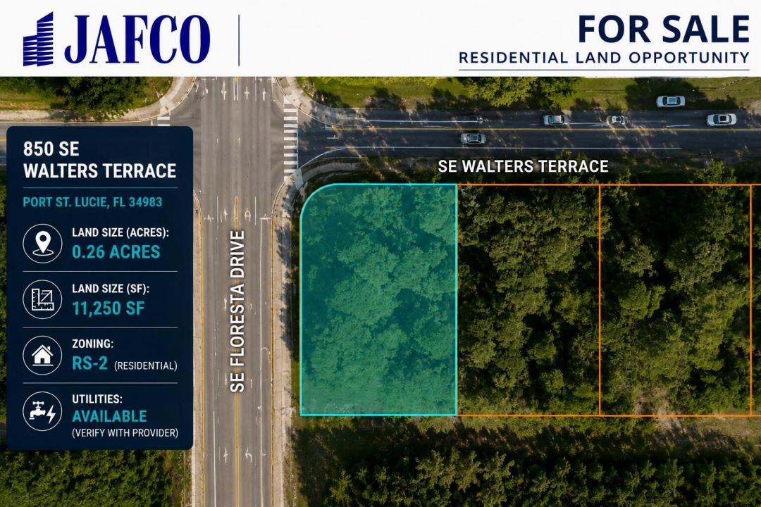 850 SE WALTERS Terrace, Port St. Lucie, Floride 34983, États-Unis