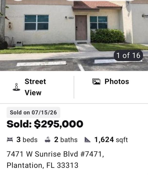 7323 W SUNRISE Boulevard 7323, Plantation, Floryda 33313, USA