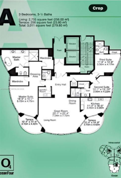 17201 Collins Ave 3501, Sunny Isles Beach, Floride 33160, États-Unis
