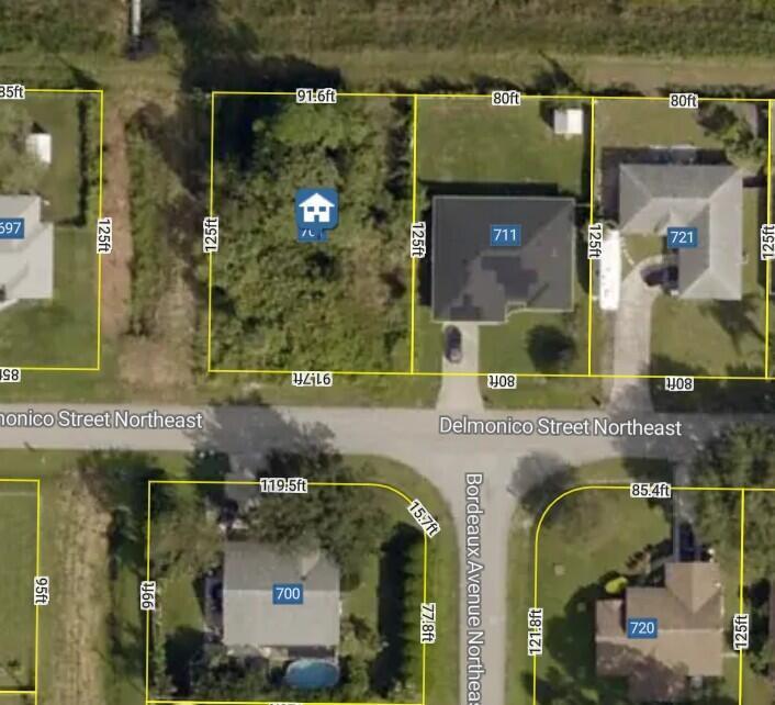 701 DELMONICO NE Street, Palm Bay, Florida 32907, USA