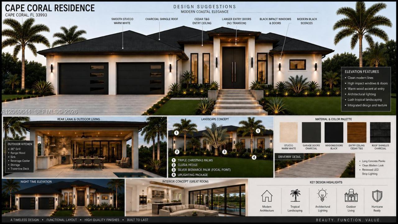 1227 NW 9th Pl, Cape Coral, Floride 33993, États-Unis