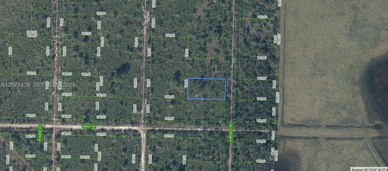 709 N Bronco Dr., Lorida, Flórida 33857, Estados Unidos