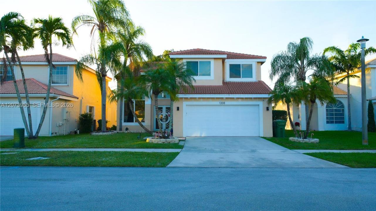 1308 SW 181st Ave, Pembroke Pines, Floride 33029, États-Unis