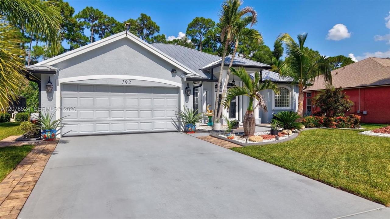 192 SW Fernleaf Trl, Port St. Lucie, Floride 34953, États-Unis
