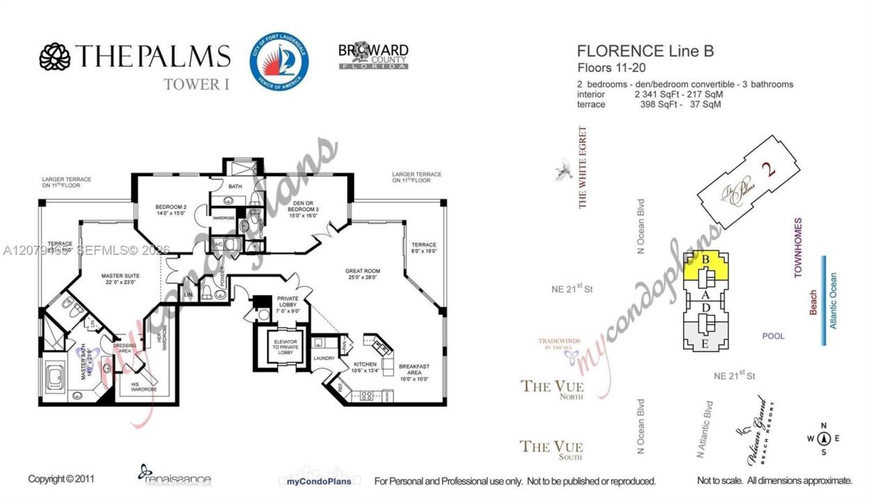 2100 N Ocean Blvd 18B, Fort Lauderdale, Florida 33305, Stati Uniti