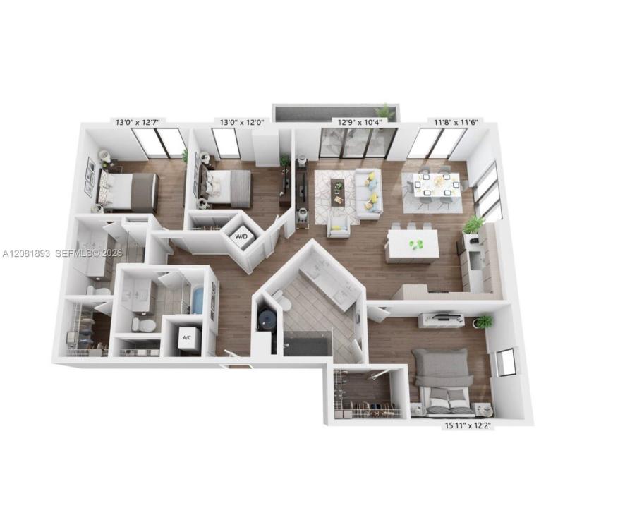 2800 SW 27th Terrace 1205, Miami, Floride 33133, États-Unis