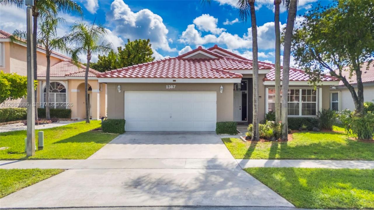 1387 SW 181st Ave, Pembroke Pines, Floride 33029, États-Unis