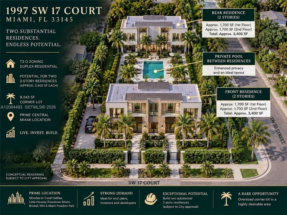 1997 SW 17th Ct, Miami, Floride 33145, États-Unis
