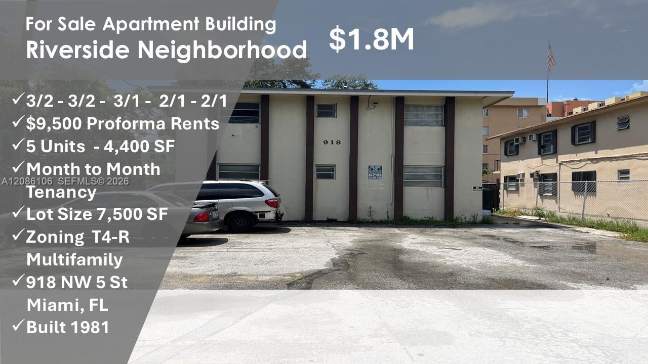 918 NW 5th St, Miami, Floride 33128, États-Unis