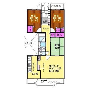 道場北２丁目, 千葉東ガーデニア, 千葉市中央区, Chiba 260-0006, Japan