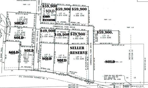 Hwy 6 West and Commercial Park Drive, Many, 路易西安纳州 71449, 美国