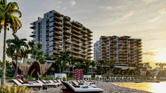 Venta de Departamentos frente a 500 mts de playa tranquila en exclusivo y lujoso desarrollo en Yucalpetén con amenidades,, Progreso, Yucatan 97336, Mexico