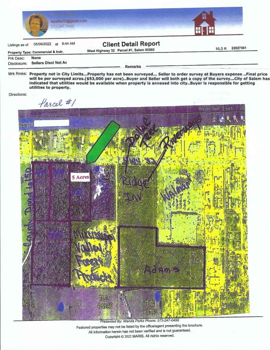Hwy. 32 West Parcel #1, Salem, Missouri 65560, Estados Unidos