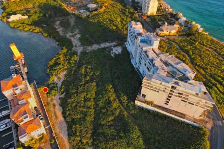 Waterfront Lot 12 Cupecoy Land With Permit For Sale, Sint Maarten