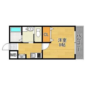 瓜破６丁目, メゾン雅, 大阪市平野区, Osaka 547-0024, Japan