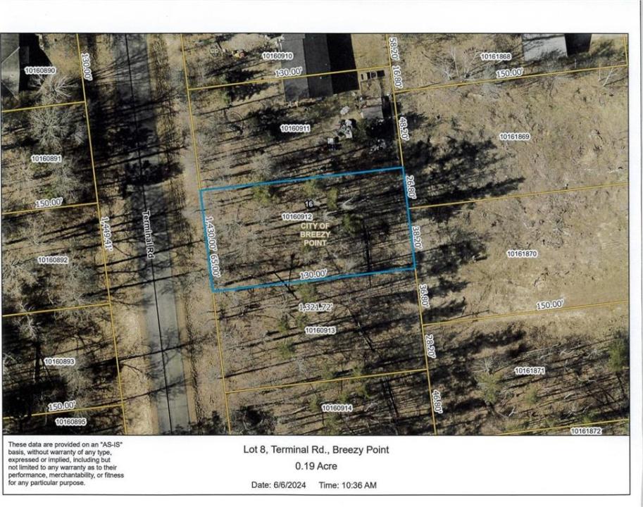Lot 8 Terminal Road, Breezy Point, Minnesota 56472