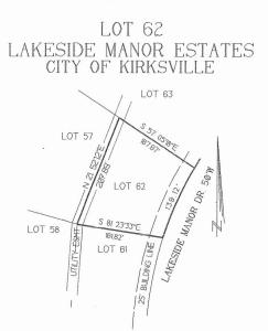 Lot 62 Lakeside Manor Drive, Kirksville, Missouri 63501, Amerika Birleşik Devletleri