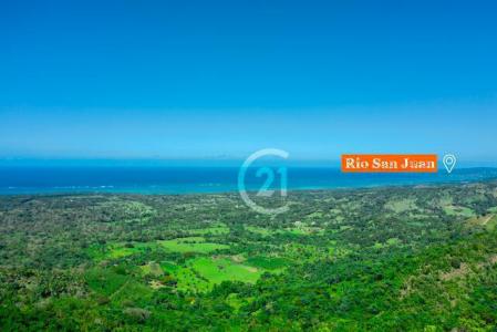 Large Ocean and Mountain View Land for Sale in Villa Magante, Rio San Juan, Puerto Plata, Cộng Hòa Dominica