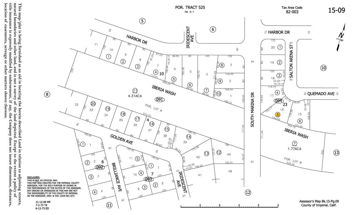 2170 Quemado Avenue, Thermal, Californie 92274, États-Unis