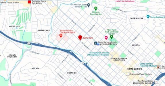 2000 De La Vina Street, Santa Barbara, カリフォルニア 93105, アメリカ合衆国