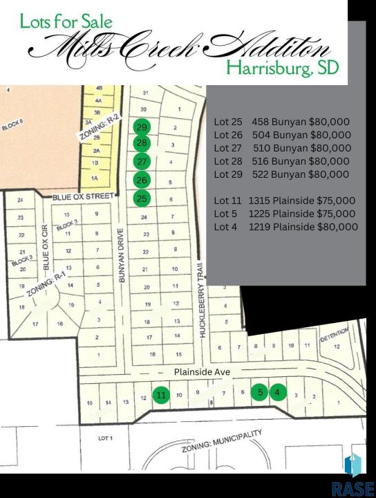 1315 Plainside Ave, Harrisburg, Dakota Del Sur 57032, Estados Unidos