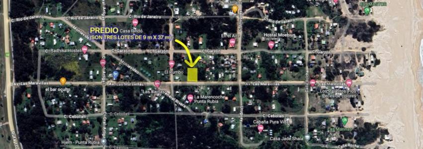 Av. las Maravillas 111, Punta Rubia Y Santa Isabel De La Pedrera, Rocha 00001, Uruguay