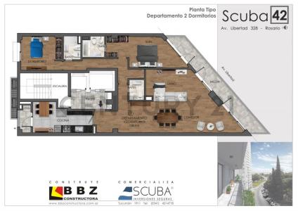 Avenida libertad 328 6 , Rosario, Santa Fe 00001, Argentina