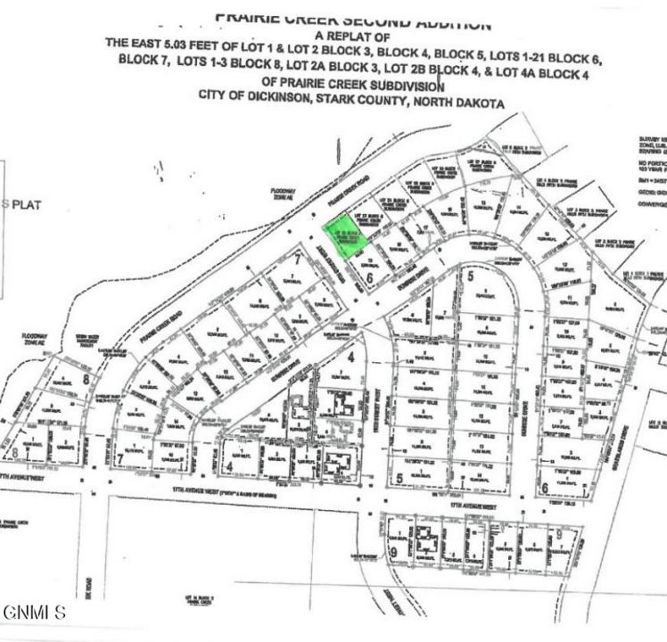 Block 6 Lot 22, 19th St/prairie Creek Road, Dickinson, Dakota Du Nord 58601, États-Unis
