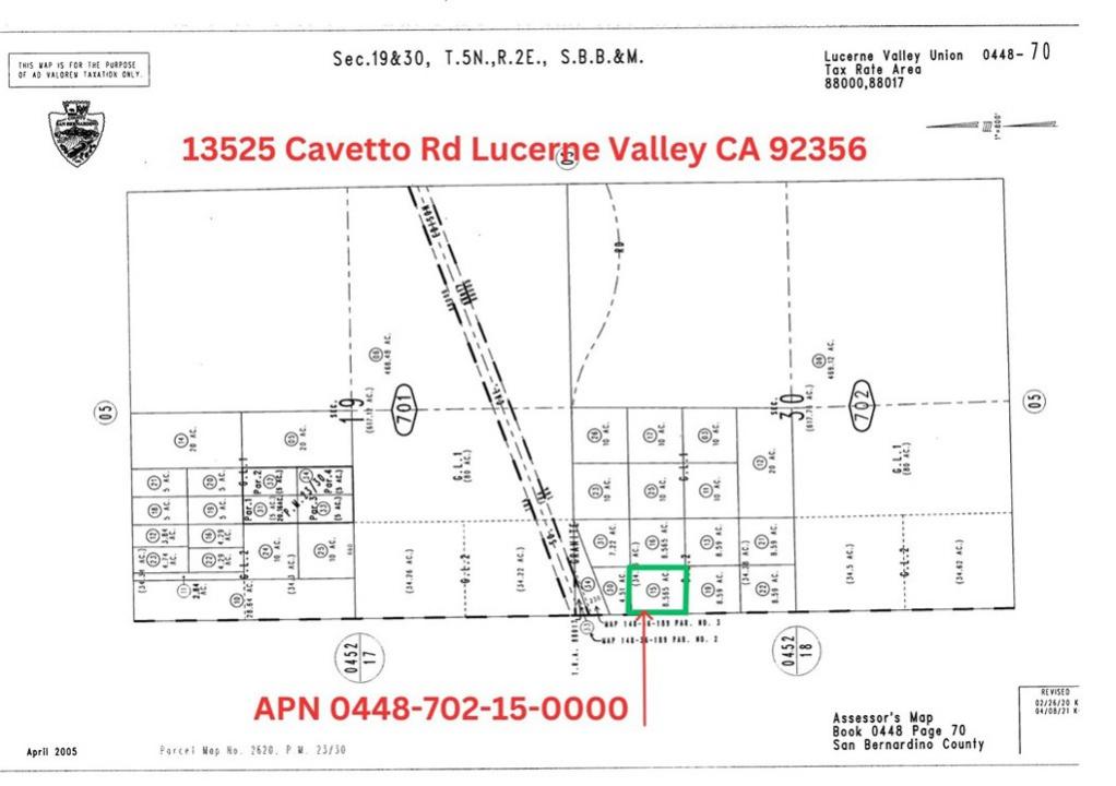 13525 Cavetto Road, Lucerne Valley, קליפורניה 92356, ארצות הברית של אמריקה