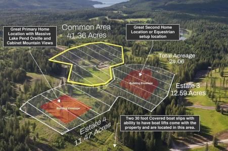 Est Lot 3 & 4, Camp Bay Estates, Sagle, Idaho 83860, États-Unis