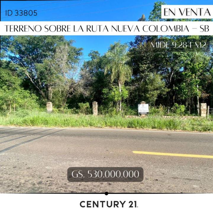 RUTA NUEVA COLOMBIA SAN BERNARDINO , Nueva Colombia, Cordillera 00001, Paraguay