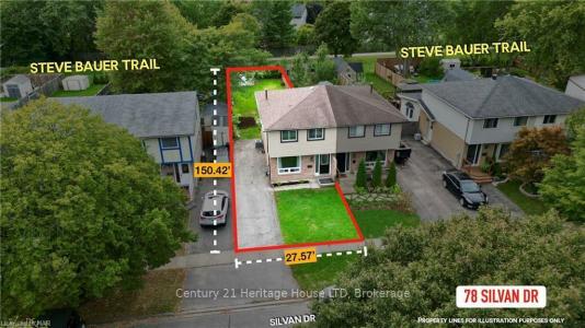 78 SILVAN DRIVE, Welland, Ontario L3C 6C3, Canada