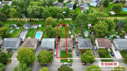 78 SILVAN DRIVE, Welland, Ontario L3C 6C3, Canadá