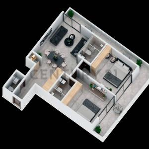 PREVENTA DPTO  2 DORM TIPO C Edificio Rhodium Calle Los Claveles , Equipetrol, Santa Cruz 00001, Bolivia