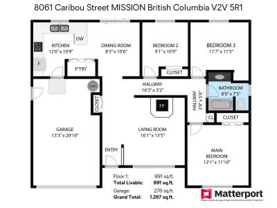 8061 CARIBOU, Mission, Britisch-Kolumbien V2V 5R1, Kanada