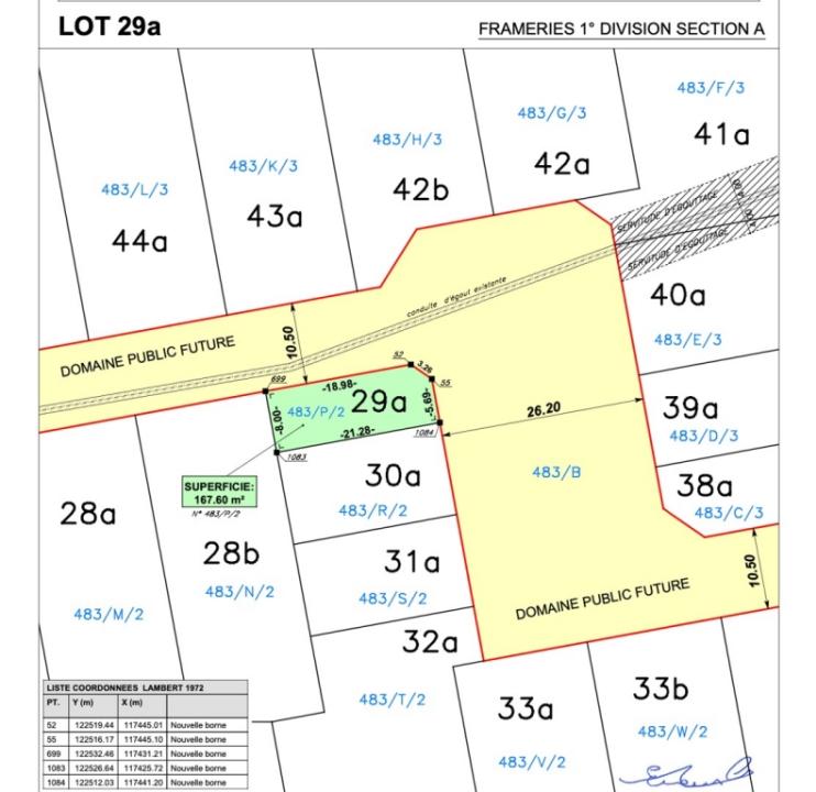 lotissement "Four à chaux" 1, Frameries, Belçika