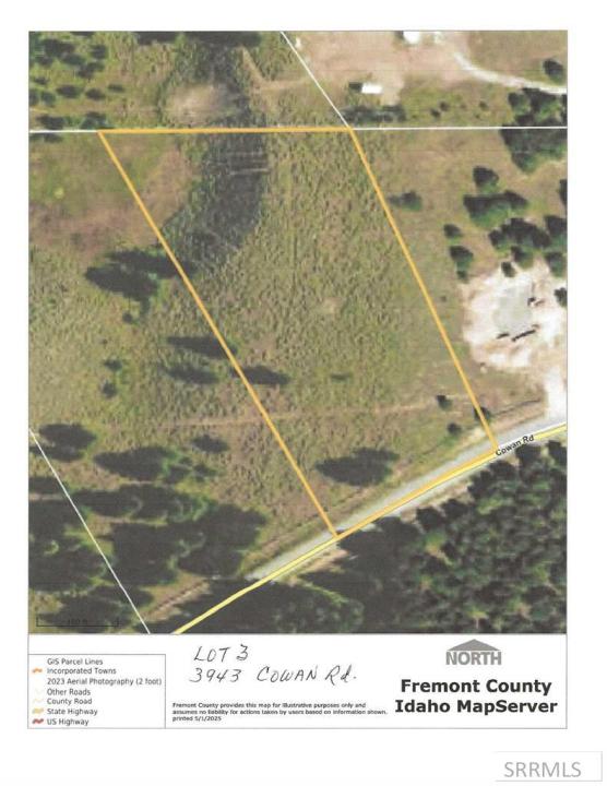 3943 Cowan Road, Island Park, Idaho 83429, Stati Uniti
