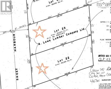 LOT 22 & 23 TRAFALGAR RD HIGHWAY 374, Sheet Harbour, Nova Scotia B0J 3B0, Canada